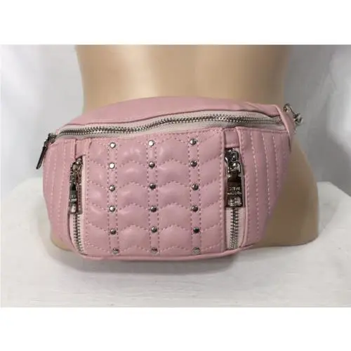Women`s  Convertible Fanny Pack Blush/black Belt Bag Size O/s by Steve Madden
