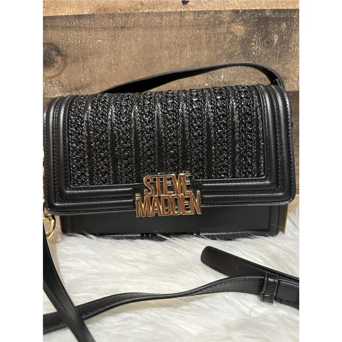 Black Fold Over Purse Tiktok Viral School Trending by Steve Madden