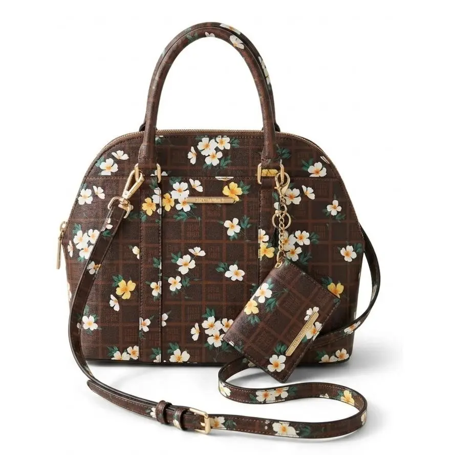 Crossbody Brown Brelli Handbag Floral by Steve Madden