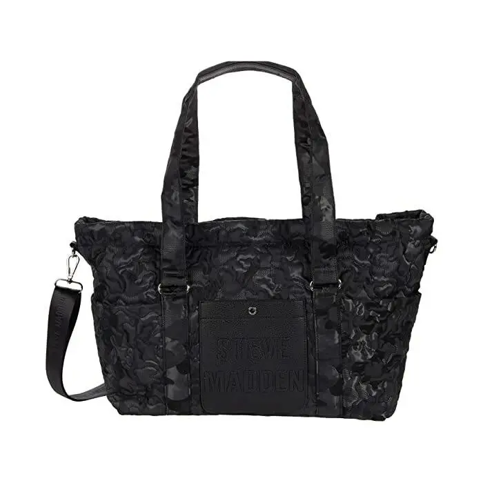 Steve Madden Camo Nylon Weekend Bag Weekender Gym Bag