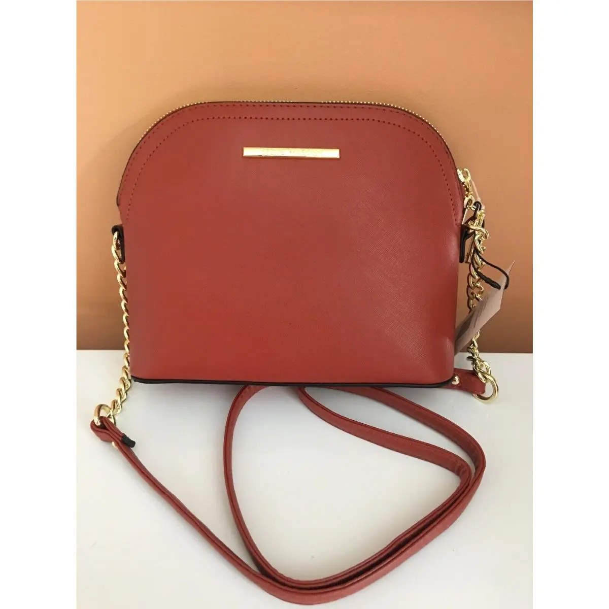 Steve Madden Handbag Bmarilyn Persimmon Dome Handbag Cross-body