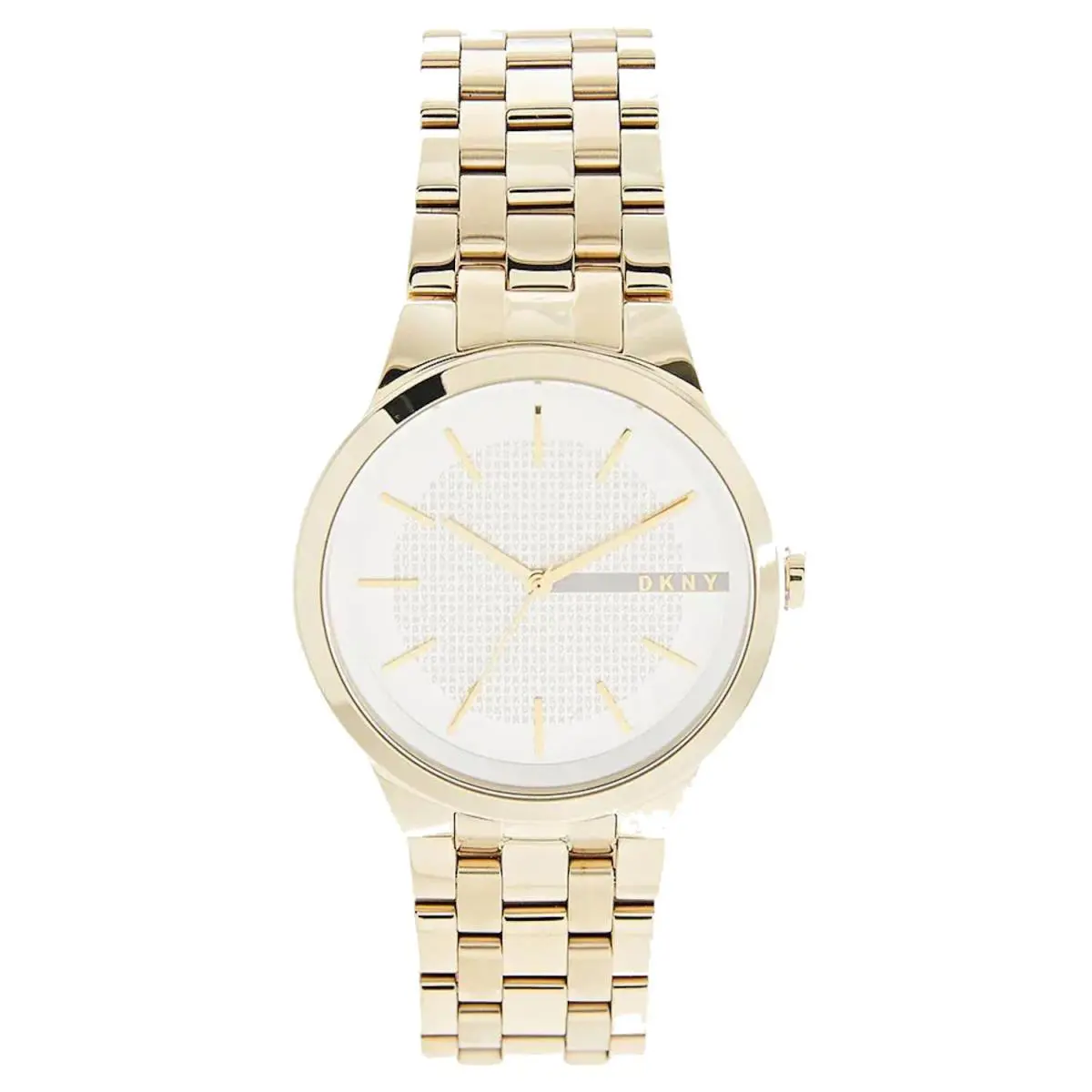 Dkny Park Slope Quartz Gold Tone Stainless Steel Classic Womens Watch NY2382