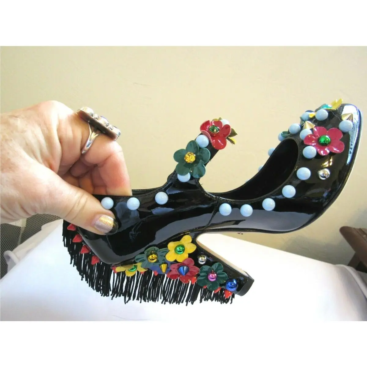 Dolce & Gabbana shoes - CD0609 - CD0609 - Black Multicolor (UPC: 8057001209736) 0
