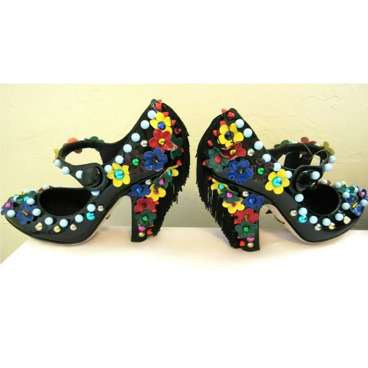 Dolce & Gabbana shoes - CD0609 - CD0609 - Black Multicolor (UPC: 8057001209736) 3