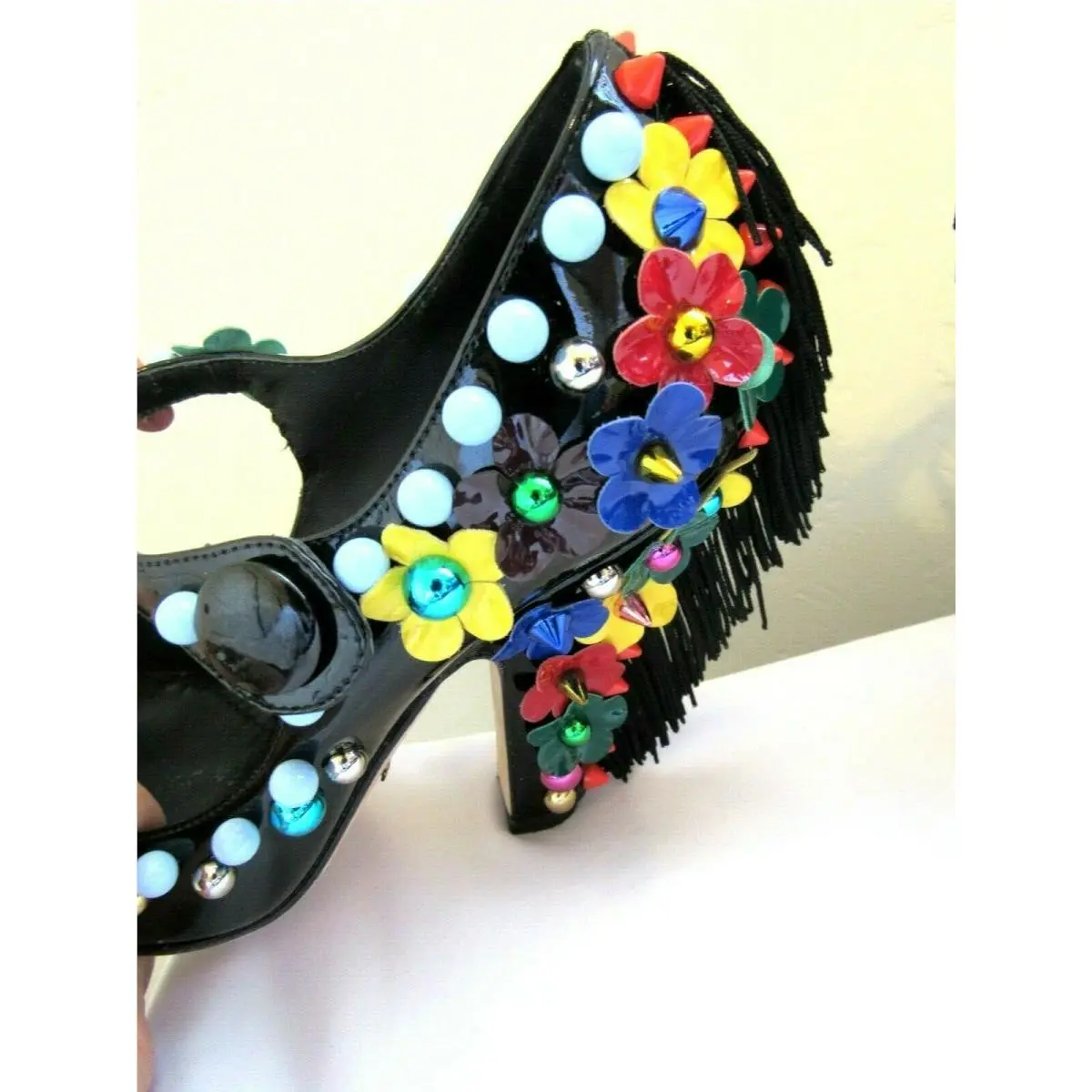 Dolce & Gabbana shoes - CD0609 - CD0609 - Black Multicolor (UPC: 8057001209736) 4