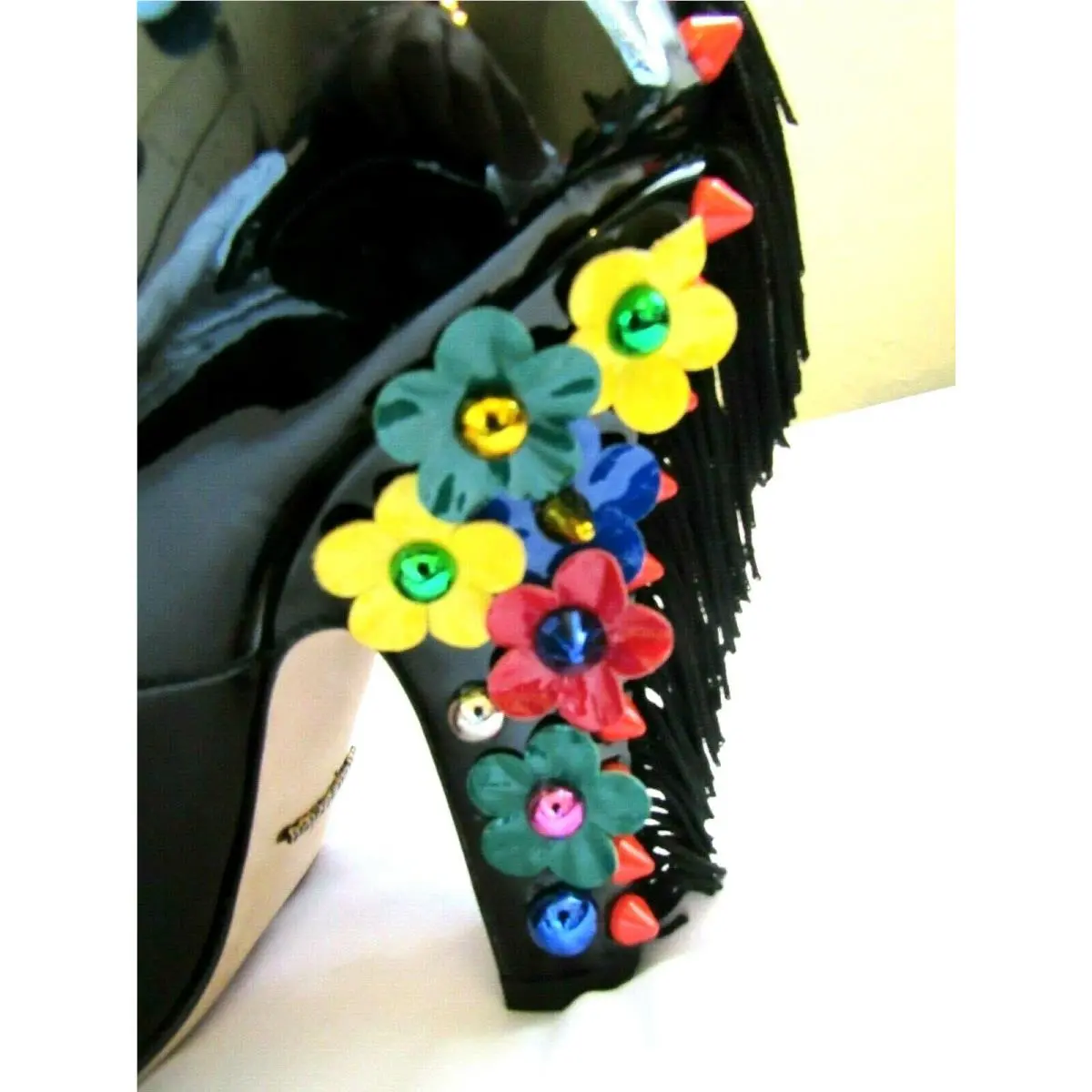Dolce & Gabbana shoes - CD0609 - CD0609 - Black Multicolor (UPC: 8057001209736) 5