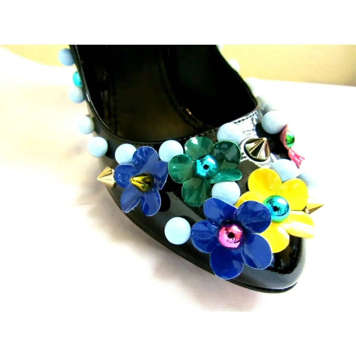 Dolce & Gabbana shoes - CD0609 - CD0609 - Black Multicolor (UPC: 8057001209736) 6