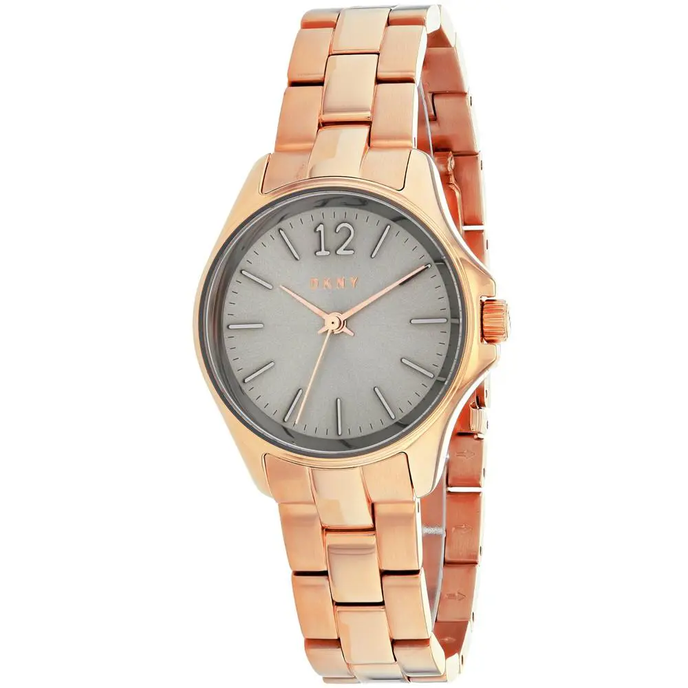 Dkny Eldridge Quartz Classic Simple Rose Stainless Steel Womens Watch NY2522