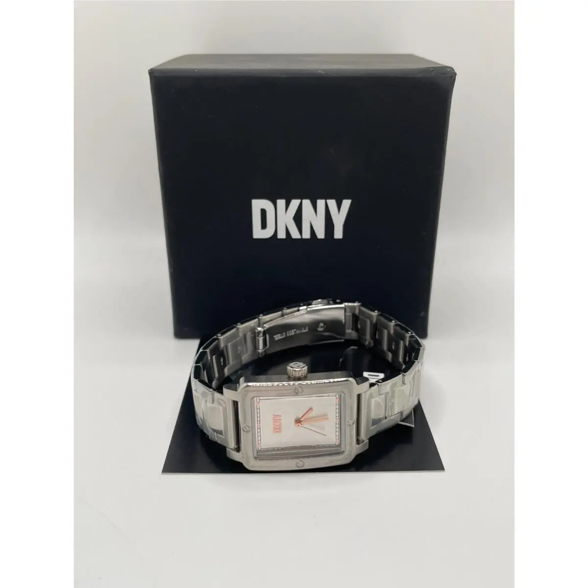 Dkny City Rivet NY6662 Womens Silver Tone Stainless Steel Analog Wristwatch by DKNY