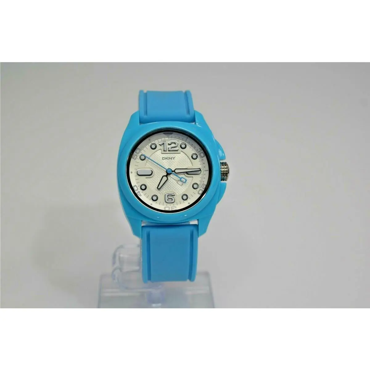 Dkny Blue Silicone White Dial NY4901 Watch