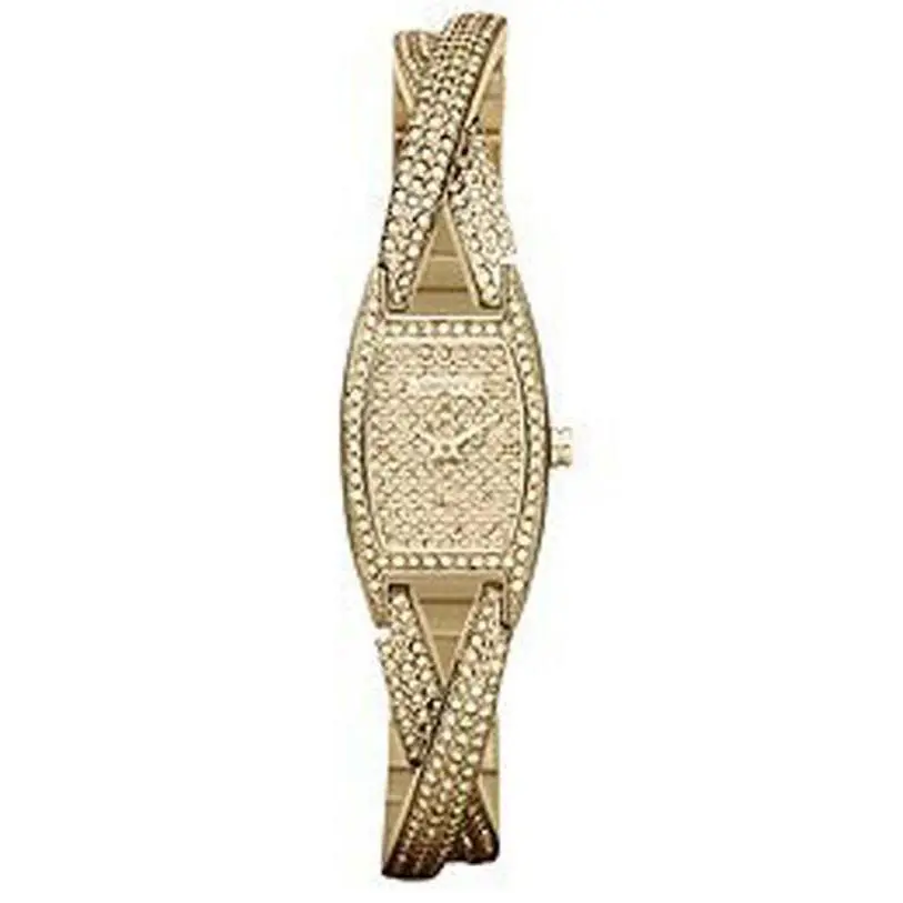 Dkny NY8682 Glitzy Half-bangle - Gold Women`s Watch
