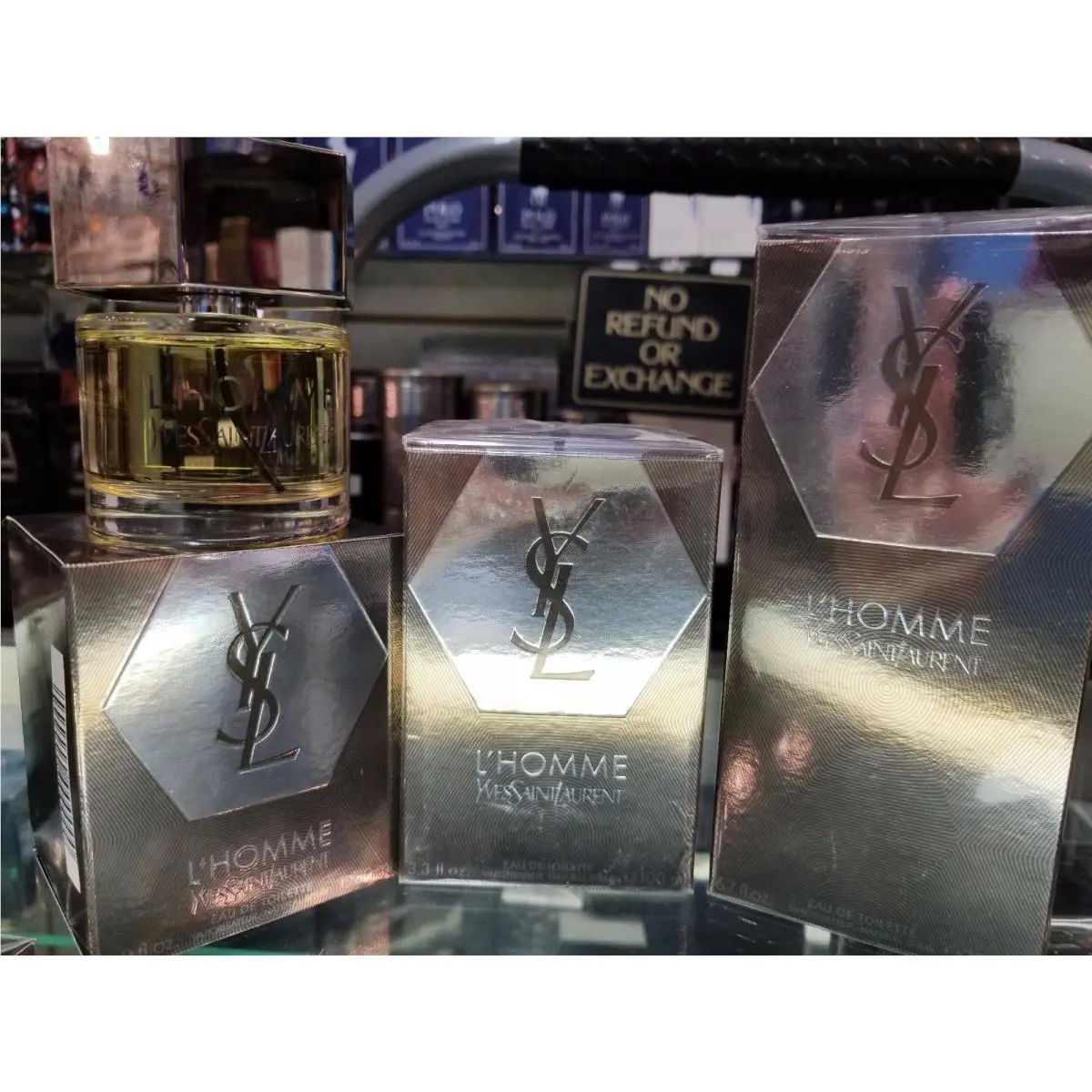 L`homme by Ysl 2 3.3 6.7 oz Edt or Edp L`intense Sport Him For Men L`Homme Sport 2 oz 60 ml EDT by Yves Saint Laurent