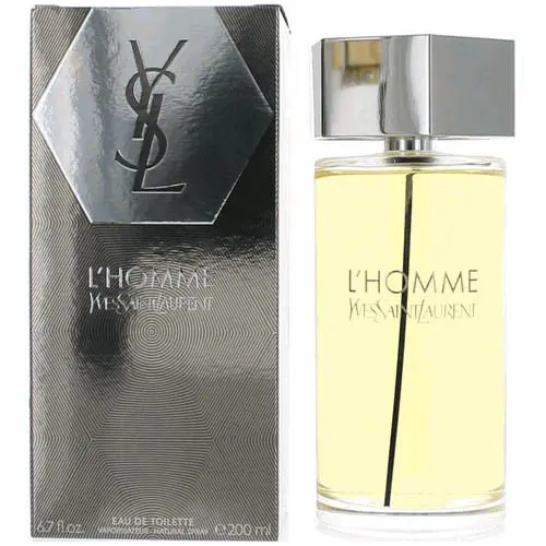L`homme Yves Saint Laurent Ysl Men Eau De Toilette Edt 6.7 Oz 200 ML