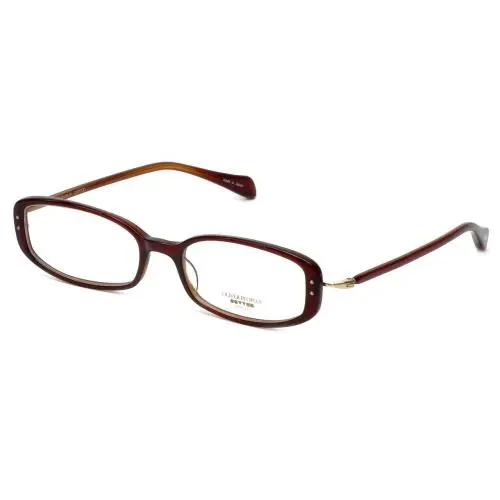 Oliver Peoples Designer Reading Glasses Chrisette Sisyc in Burgundy 49mm - Burgundy Red, Frame: Red, Lens: Clear