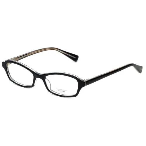 Oliver Peoples Designer Reading Glasses Cylia Bkcry in Black Crystal 45mm - Black Crystal, Frame: Black, Lens: Clear