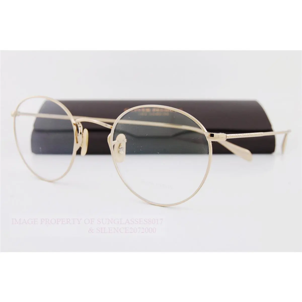 Oliver Peoples Eyeglass Frames Coleridge OV 1186 5145 Gold 50mm - Frame: Gold