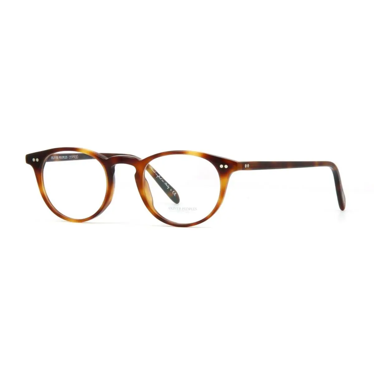 Riley-r OV 5004 Dark Mahogany 1007 47mm Eyeglasses by Oliver Peoples