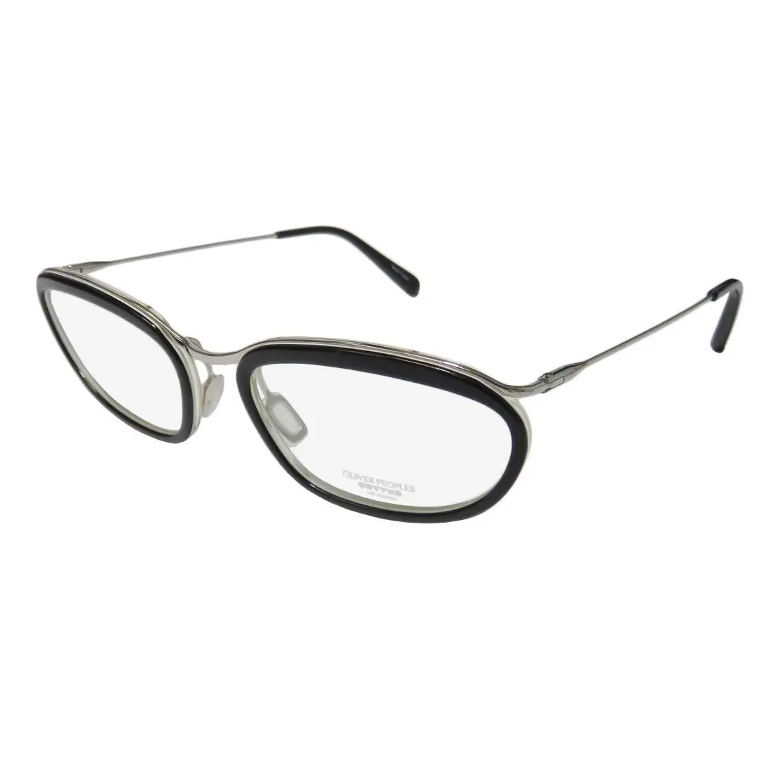 Oliver Peoples Massine Eyewear 52-18-133 Black Ebo/s Japan Full-rim Titanium
