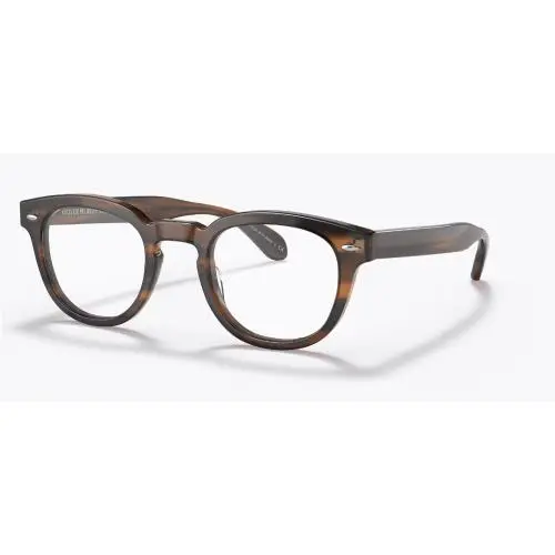 Oliver Peoples 0OV5036S Sheldrake Sun 1724SB Brown/blue Light 47mm Eyeglasses - Frame: Tuscany Tortoise, Lens: Blue Light Filter