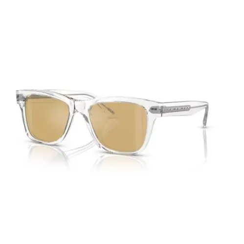 0OV5393SU 11010F Crystal/mustard Rectangular54mm Men`s Sunglasses by Oliver Peoples