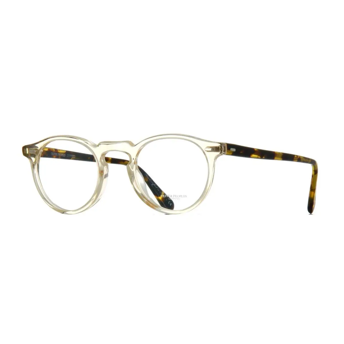 Oliver Peoples Gregory Peck OV 5186 Buff Dtb 1485 47mm Eyeglasses - Frame: Buff Dtb