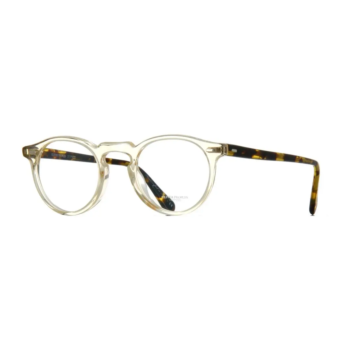 Oliver Peoples Gregory Peck OV 5186 Buff Dtb 1485 50mm Eyeglasses - Frame: Buff Dtb