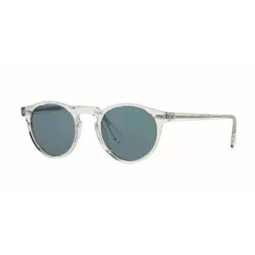Oliver People OV5217S 1101R8 47 Gregory Peck Sun Crystal/blue Men`ssunglasses - Frame: Blue, Lens: Blue