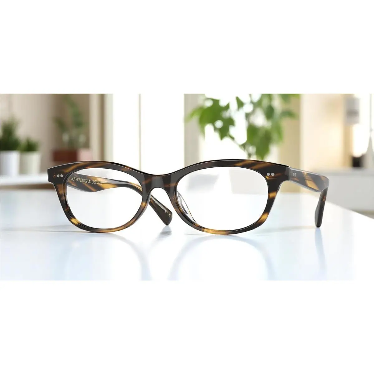 Oliver Peoples OV5503U 1003 Dezerai Demo Lens Silver Mist 49 mm Men`s Eyeglasses