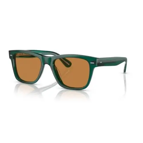 0OV5393SU 176353 Translucent Teal/cognac 54mm Men`s Sunglasses by Oliver Peoples