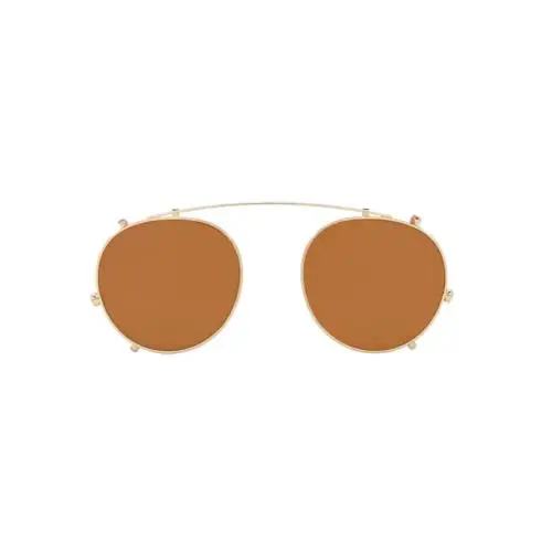 Oliver Peoples 0OV 5183CM O`malley 514573 Gold/brown 45mm Round Unisex Clip On