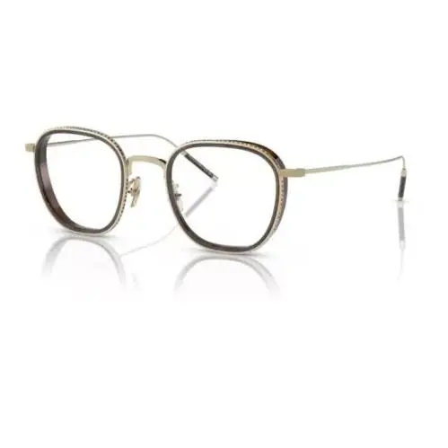 Oliver Peoples OV1321T 5129 Tk 9 Black Demo Lens Silver Mist 49 Men`s Eyeglasses