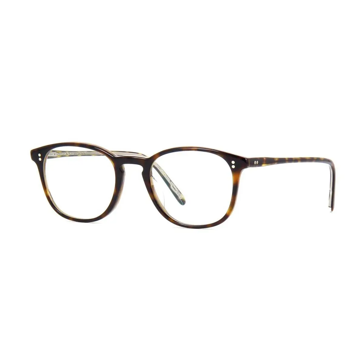 Oliver Peoples Finley Vintage OV 5397U Horn 1666 52mm Eyeglasses - Frame: Horn