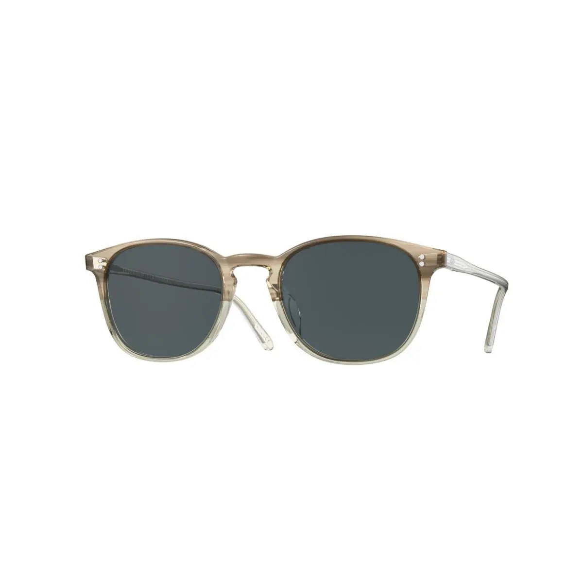 Oliver Peoples OV5397SU 1647R5 Finley Vintage Sun Sunglasses Military Vsb Blue - Frame: Brown, Lens: Gray