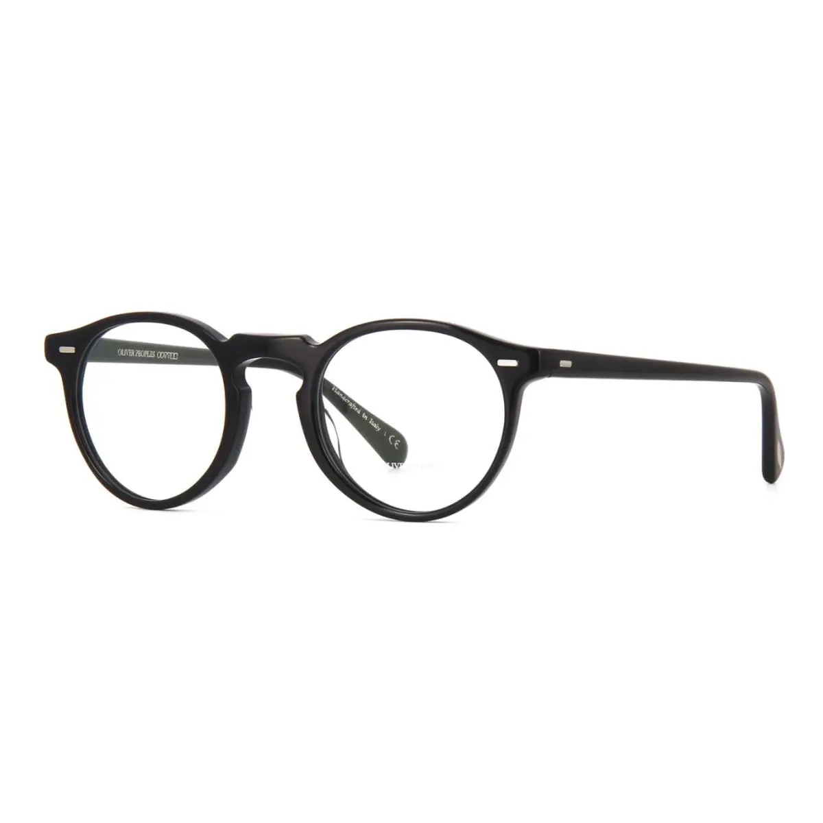 Oliver Peoples Gregory Peck OV 5186 Black 1005 50mm Eyeglasses - Frame: Black