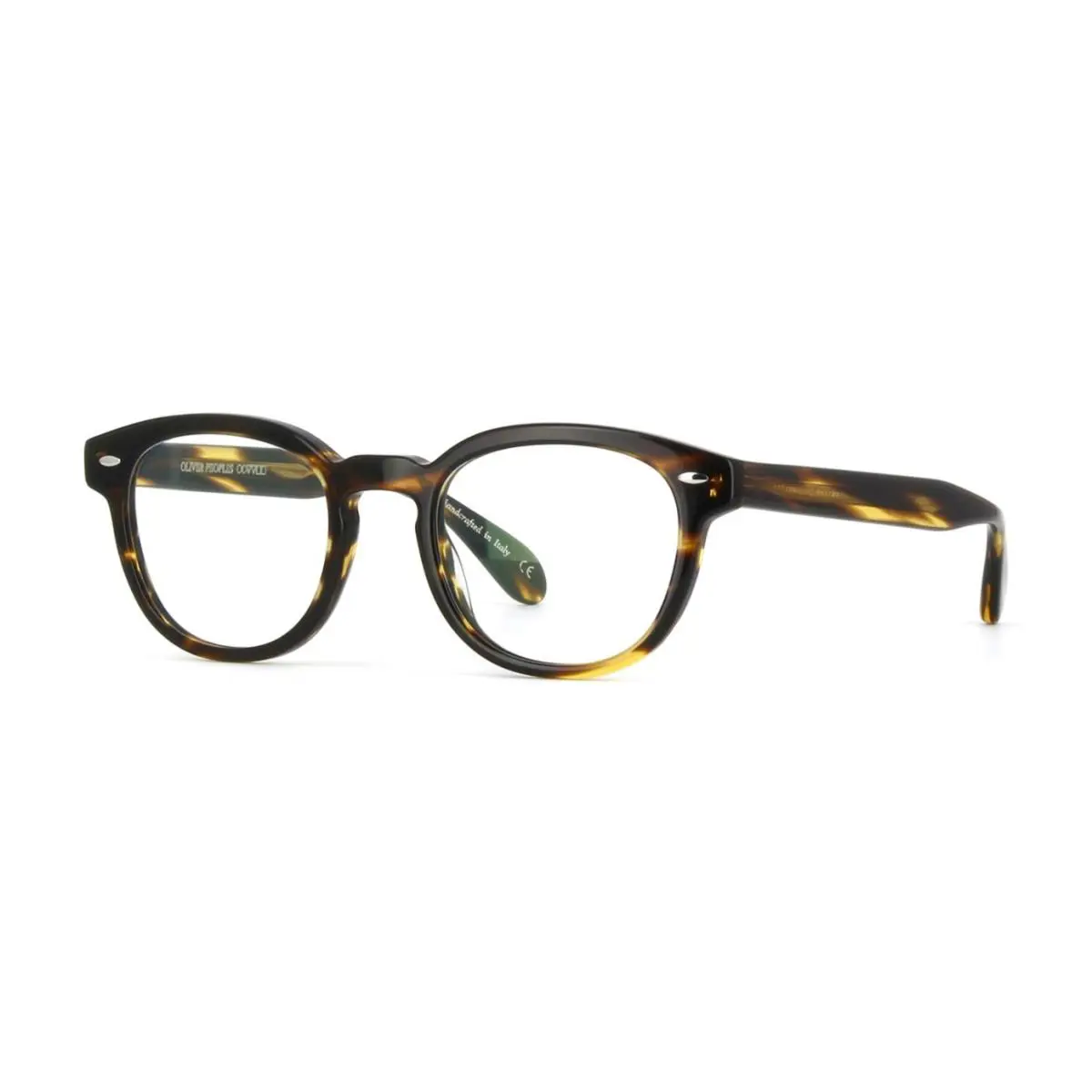Oliver Peoples Sheldrake OV 5036 Cocobolo 1003L 49mm Eyeglasses - Frame: Cocobolo