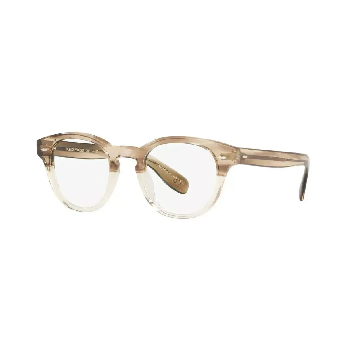 Oliver Peoples Cary Grant Eyeglasses Military Vsb OV5413U 1667 48 22 145 - Military VSB, Frame: Clear Transparent