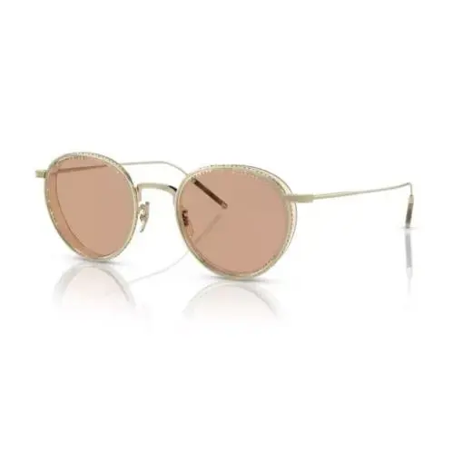 Oliver Peoples 0OV1318T TK 8 5327 Gold/buff 48mm Round Men`s Eyeglasses