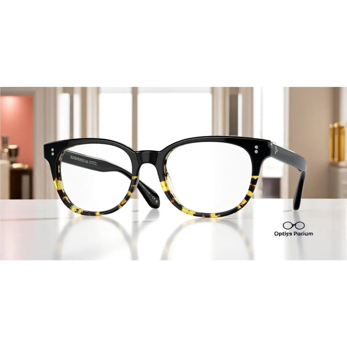 Oliver Peoples OV5457U 1178 Hildie Black Dtbk Gradient 50 mm Women`s Eyeglasses - Frame: Black Dtbk Gradient