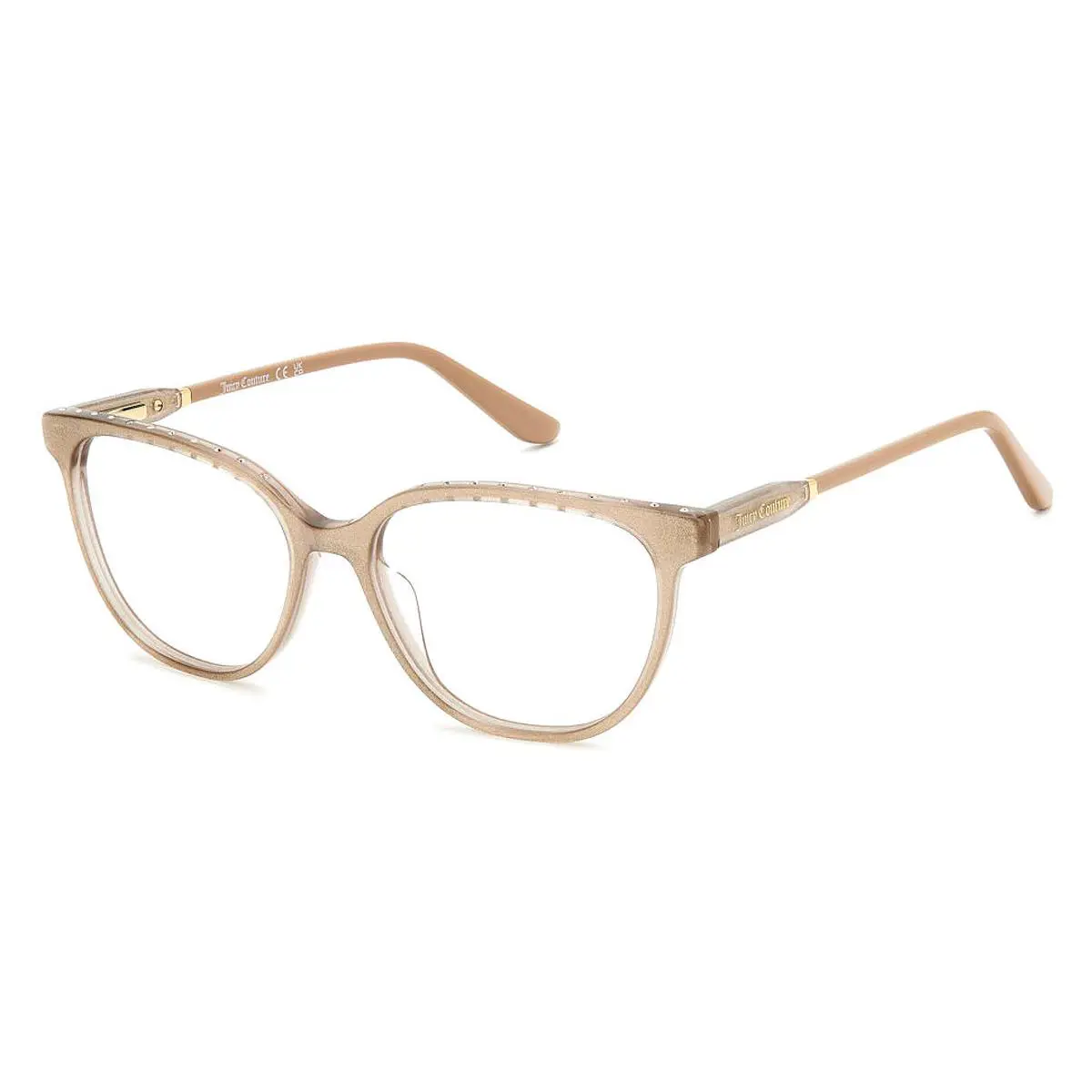 Juicy Couture JU 252 Eyeglasses Crystal Glitter Beige 54mm