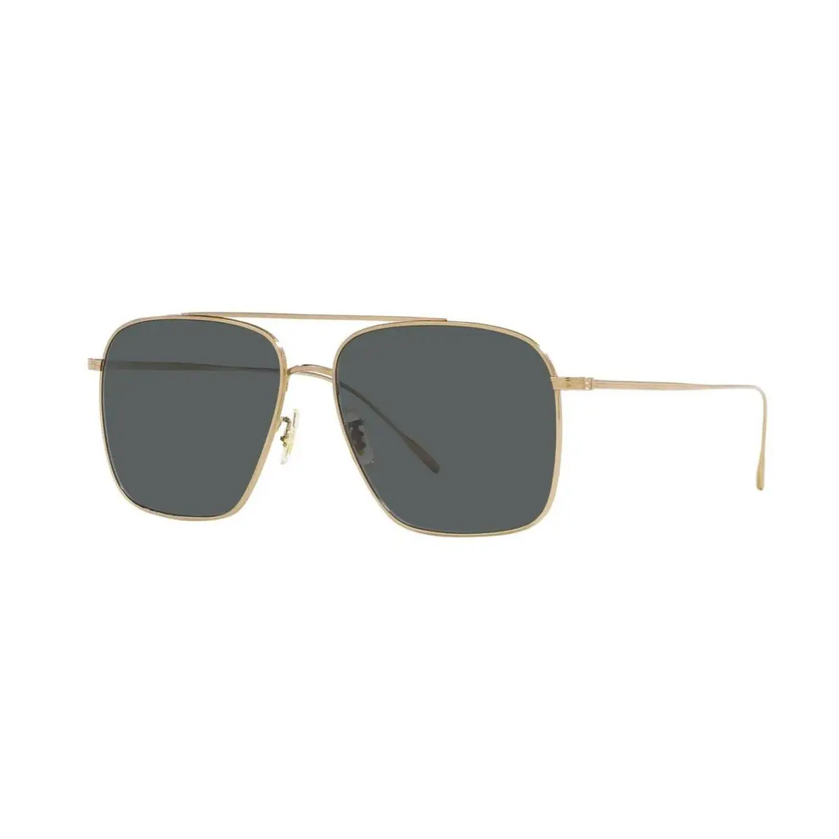 Oliver Peoples Dresner OV 1320ST Gold/midnight Polarized 5292/P2 Sunglasses - Frame: Gold, Lens: Midnight Polarized