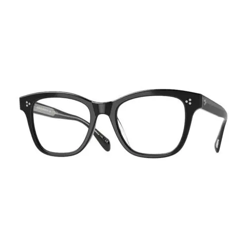 Oliver Peoples 0OV5474U Ahmya 1492 Black Square Women`s Eyeglasses - Frame: Black, Lens: Clear