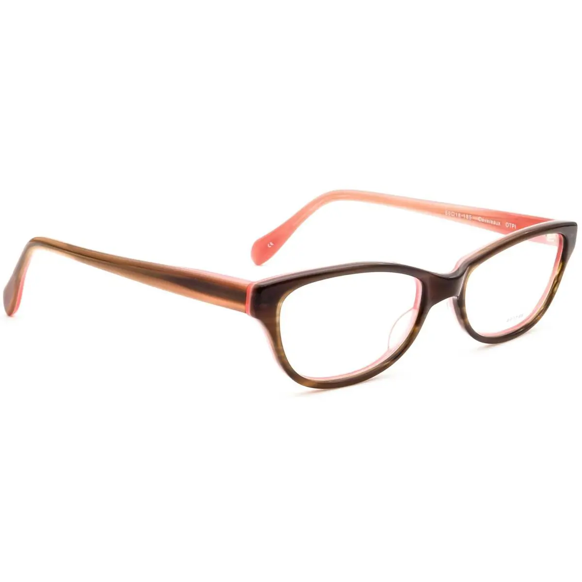Oliver Peoples Women`s Eyeglasses Devereaux Otpi Cat Eye Frame Japan 50 16 135