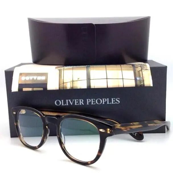 Oliver Peoples Eyeglasses Sheldrake OV 5036A 1003L 49-22 Cocobolo Tortoise Frame