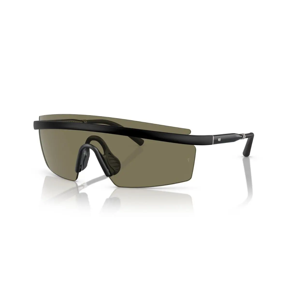 Oliver Peoples R-4 OV 5556S Semi-matte Black/G-15 Green 700/12 Sunglasses - Frame: Semi-Matte Black, Lens: G-15 Green