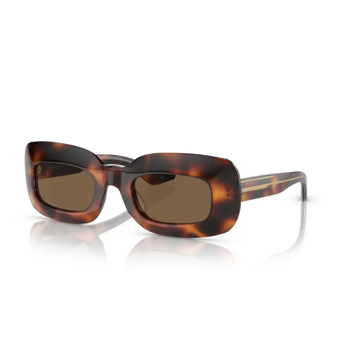 Oliver Peoples 1966C OV 5548SU Dark Mahogany/brown 1007/73 Sunglasses - Frame: Dark Mahogany, Lens: Brown