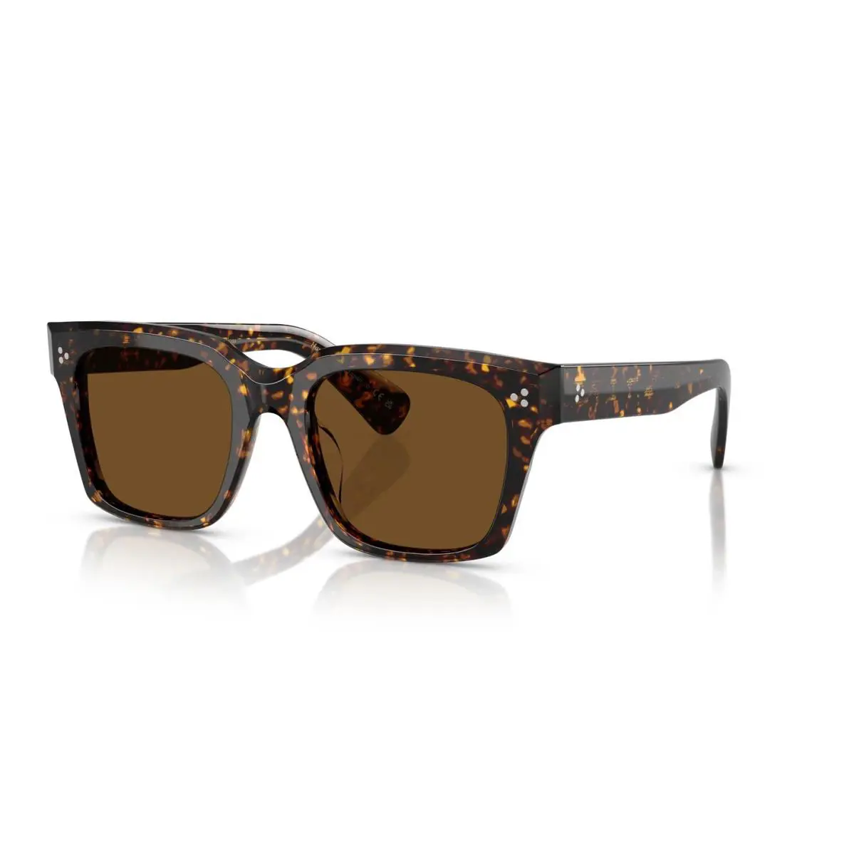 Ollice OV 5564SU Atago Tortoise/true Brown Polarized Sunglasses by Oliver Peoples