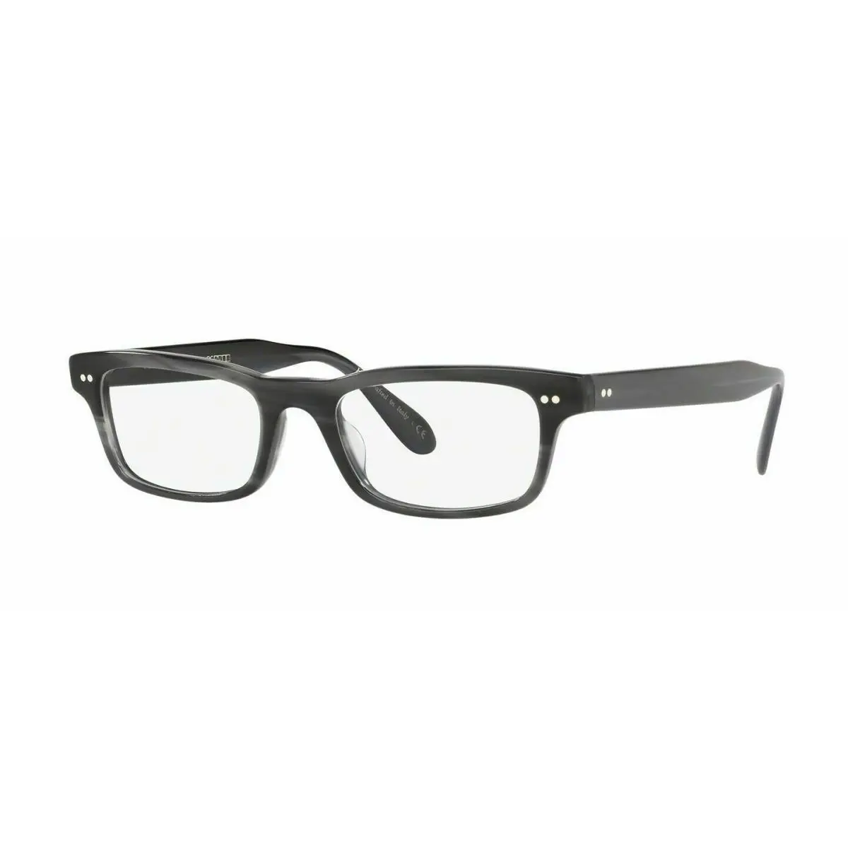 Oliver Peoples Calvet OV 5396U Charcoal Tortoise 1661 Eyeglasses - Frame: Charcoal Tortoise