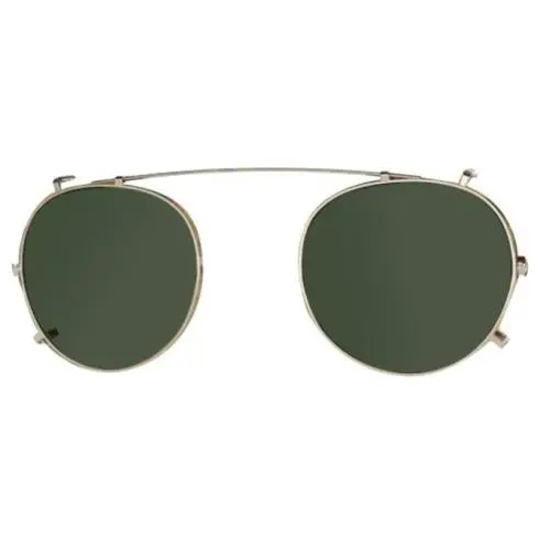 Oliver Peoples 0OV5186CM Gregory Peck Clip 50359A Gold/green 47mm Men`s Clip-on