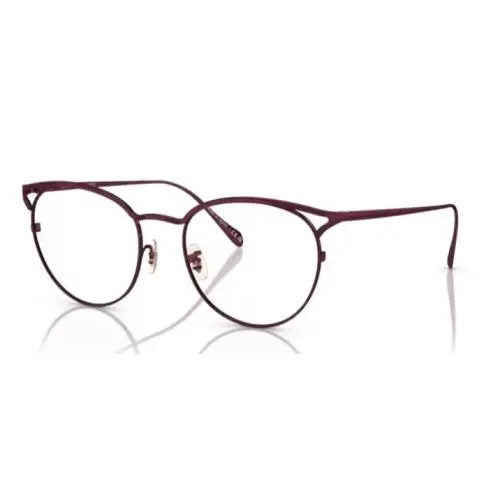 0OV1319T Aviara 5325 Brushed Burgundy Butterfly Women`s Eyeglasses by Oliver Peoples