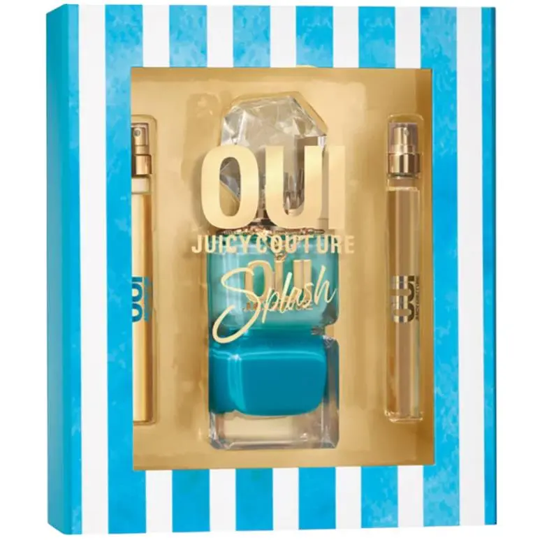 Juicy Couture 3-Pc. Oui Splash Eau de Parfum Gift Set Rare